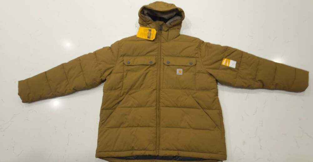 Carhartt Montana Insulated Jacket Loose Fit Carhartt Brown Size L